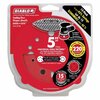 Diablo 5 in. Ceramic Blend Hook and Lock Sanding Disc 220 Grit Ultra Fine 15 pk DCD050220H15G